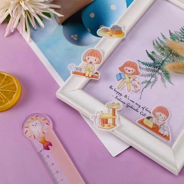 [SALE] Túi nhãn dán washi sticker lung linh [RINH LÀ CÓ QUÀ] trang trí sổ tay, điện thoại, laptop,...