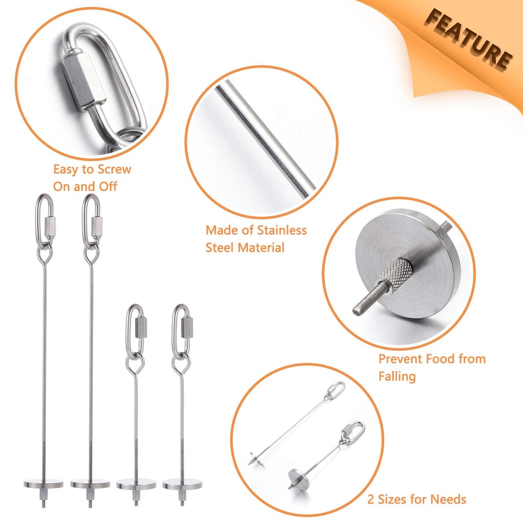 Giá Đỡ Thức Ăn Hạt Giống Rau Củ LAYOR1 Dành Cho Chim Vẹt