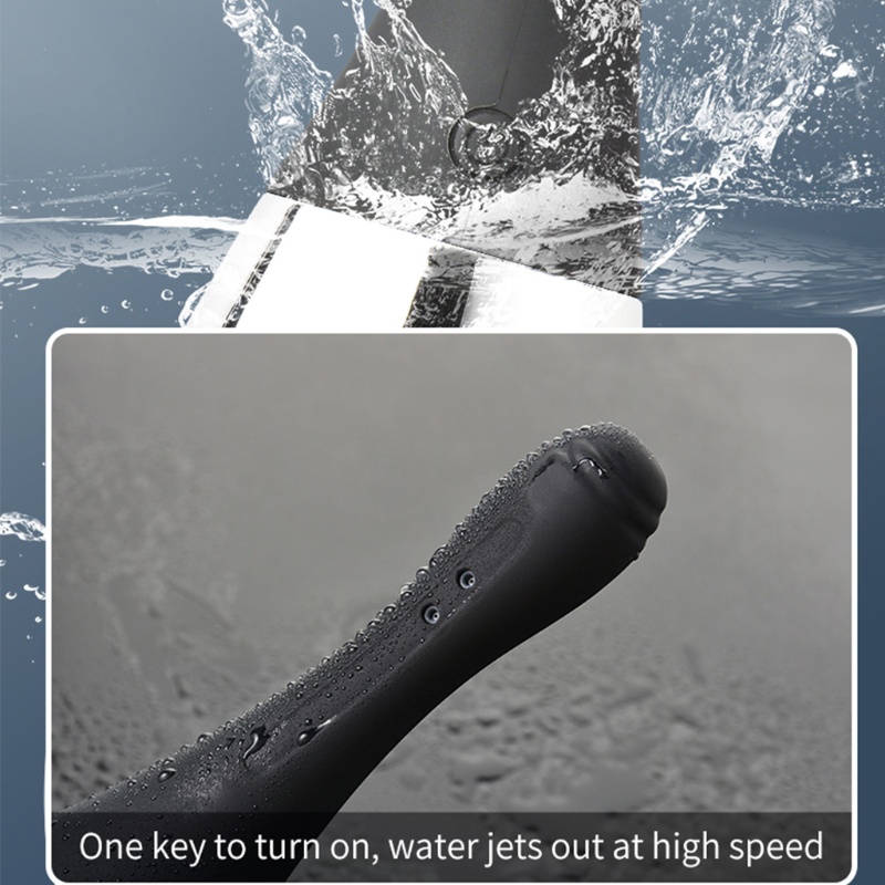 Bóng Đèn Enema Tự Động 3 Tốc Độ Kèm Sạc Chống Lưng Tiện Dụng Cho Nam Và Nữ