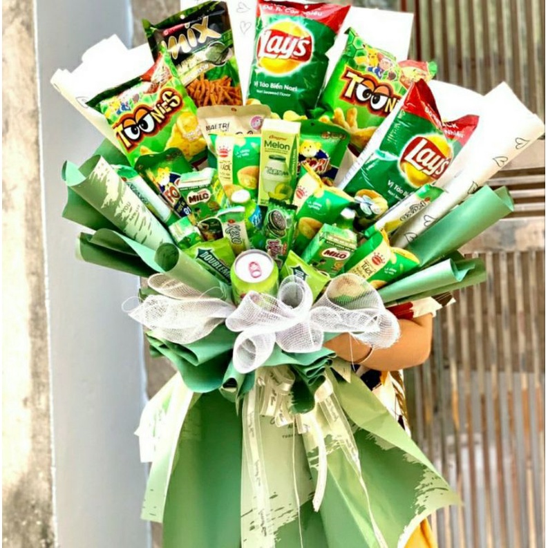 BÓ HOA BÁNH KẸO XINH XẺO SIÊU SANG CHẢNH 🥰🥰