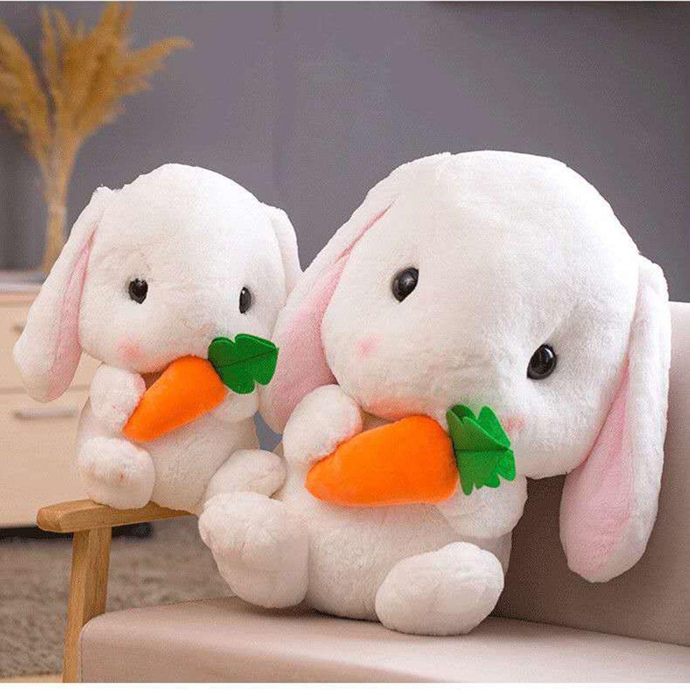 ANEMONE Thỏ Nhồi Bông Mềm Mại Làm Gối Ôm DIY Dễ Thương Cho Bé