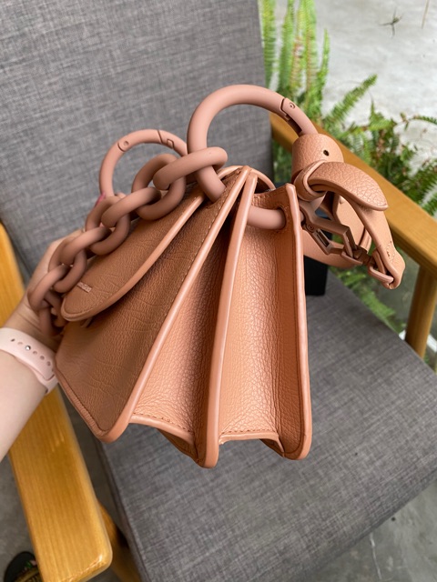 Túi xích tròn CHUNKYY có quai đeo loại 2 quai size 22cm( k hộp) | BigBuy360 - bigbuy360.vn