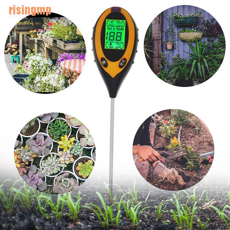 Thiết bị đo độ pH của đất 4 trong 1 tiện lợi