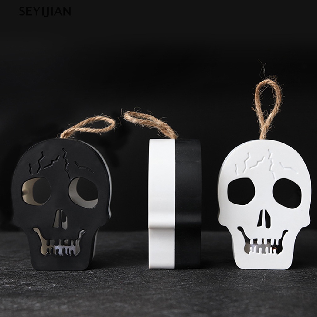Sey Đèn Lồng LED Hình Bí Ngô Ma Quỷ Bí Ngô Trang Trí Cây Thông Giáng Sinh Halloween JAN