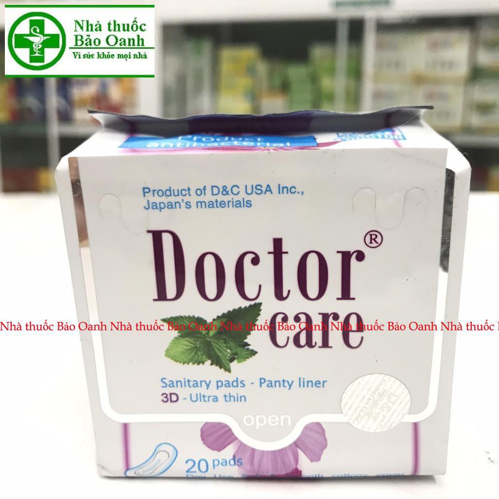 BĂNG VỆ SINH DOCTOR CARE đủ 3 loại ngày- đêm- hằng ngày