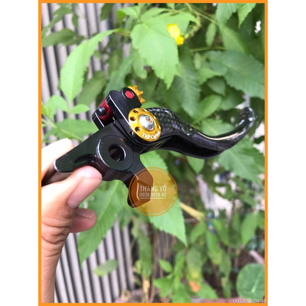 Tay thắng CRG Carbon, Tay thắng Carbon CRG Vario Shvn Future Sirius Exciter 135-150 Fuled đồ chơi phụ kiện xe máy