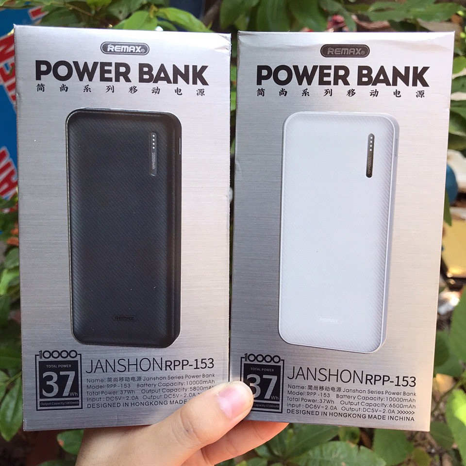 Pin Dự Phòng REMAX 10.000mAh RPP-153