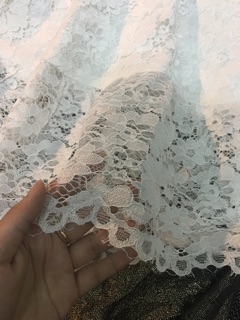 Đầm ren mềm viền eo ảnh thật