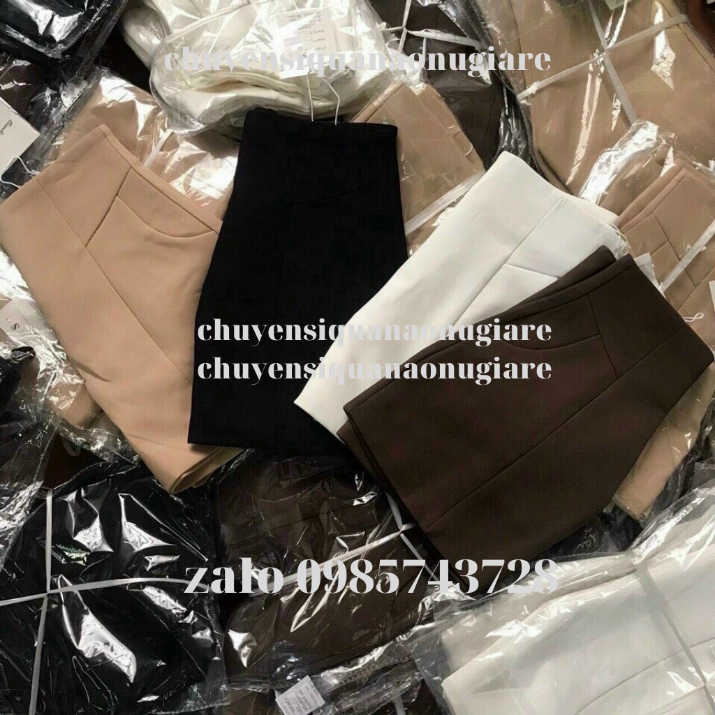 Quần short đùi nữ cạp cao  kaca CV0004 chuyensiquanaonugiare