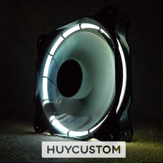 Fan Jonsbo Ring trắng HUYCUSTOM OEM 12cm 1200rpm dành cho máy tính