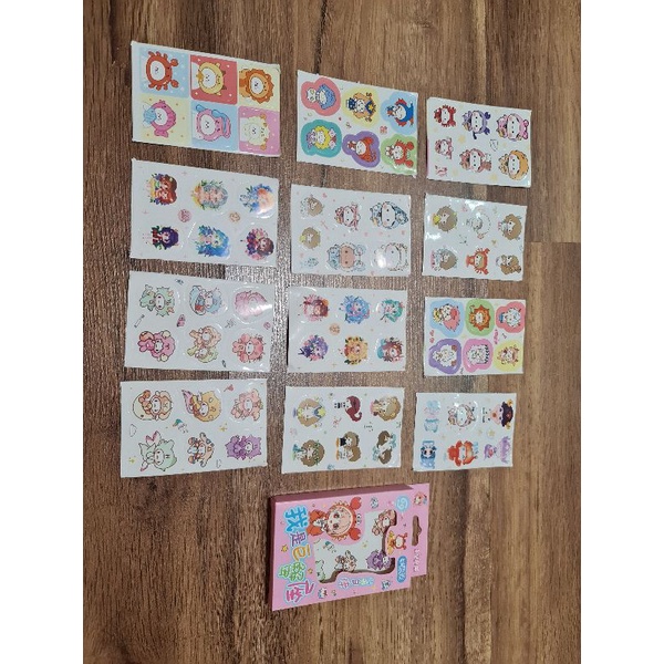 Hộp 12 tờ sticker 12 cung hoàng đạo