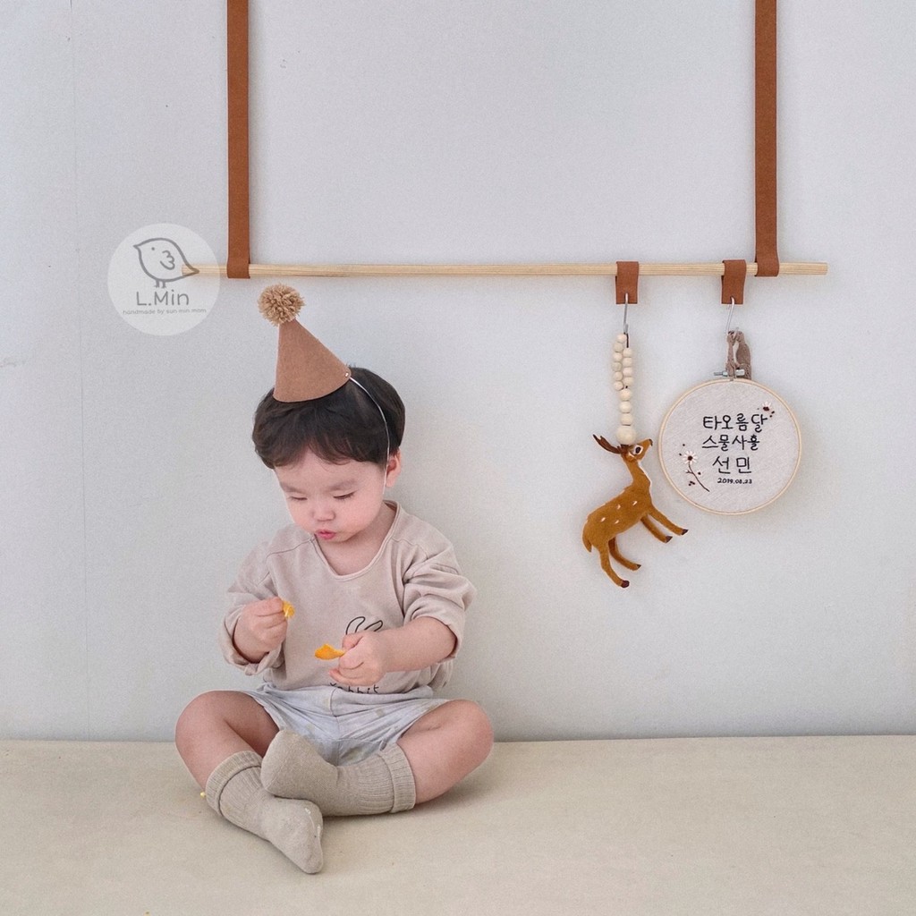 Nón party màu macaron trơn