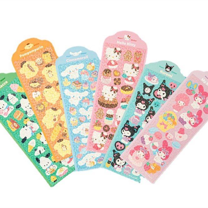 Steve Hình Dán Hoạt Hình Sanrio Hello Kitty Kim Tuyến Trang Trí Sổ Tay