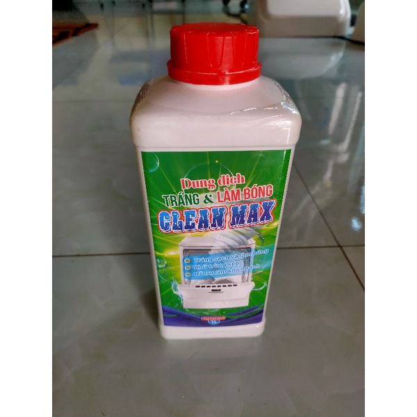 Dung dịch tráng và làm bóng Cleanmax 1000ML, WASHMAX autocare