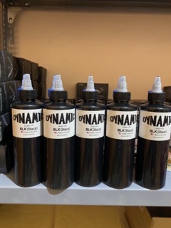 Mực xăm chính hàng dynamic usa blk