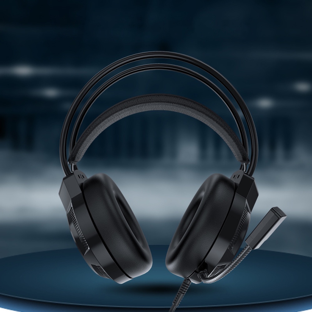 Tai Nghe Chụp Tai Gaming YH66 Có Mic Dùng 2 Giắc Chia 3.5mm