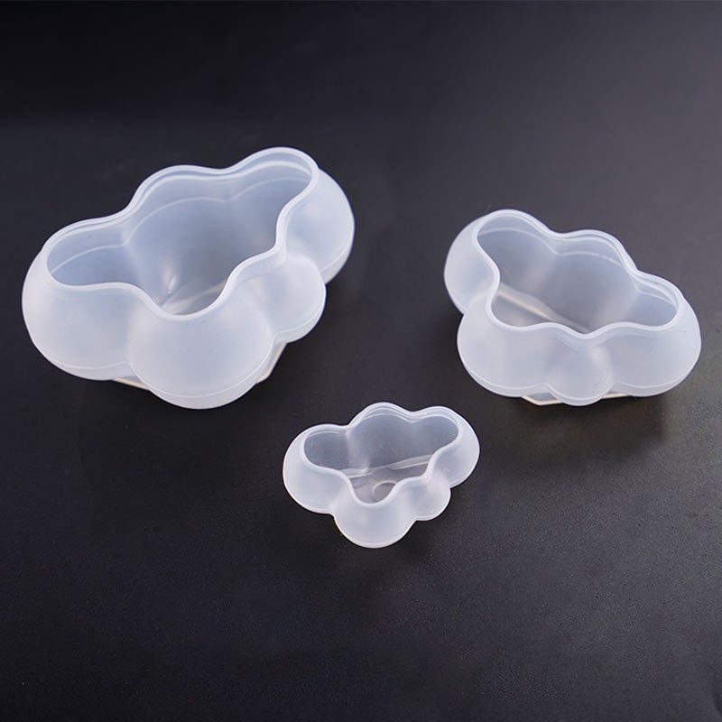 Khuôn Silicon Làm Bánh Kẹo Sô-Cô-La Tạo Hình Đám Mây 3D Ngộ Nghĩnh Đáng Yêu