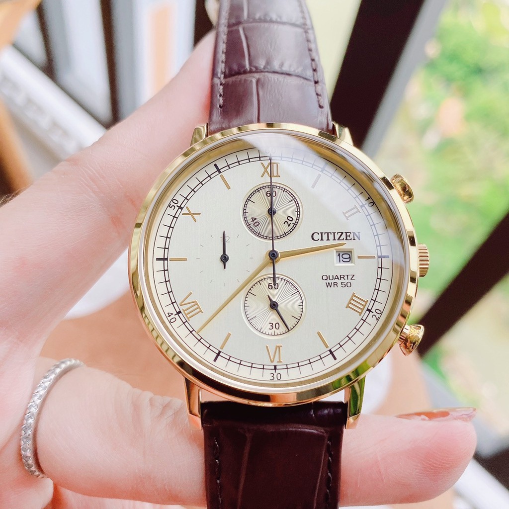 Đồng hồ nam Citizen Quartz AN3612-09P - Phong cách cổ điển lịch lãm sang trọng
