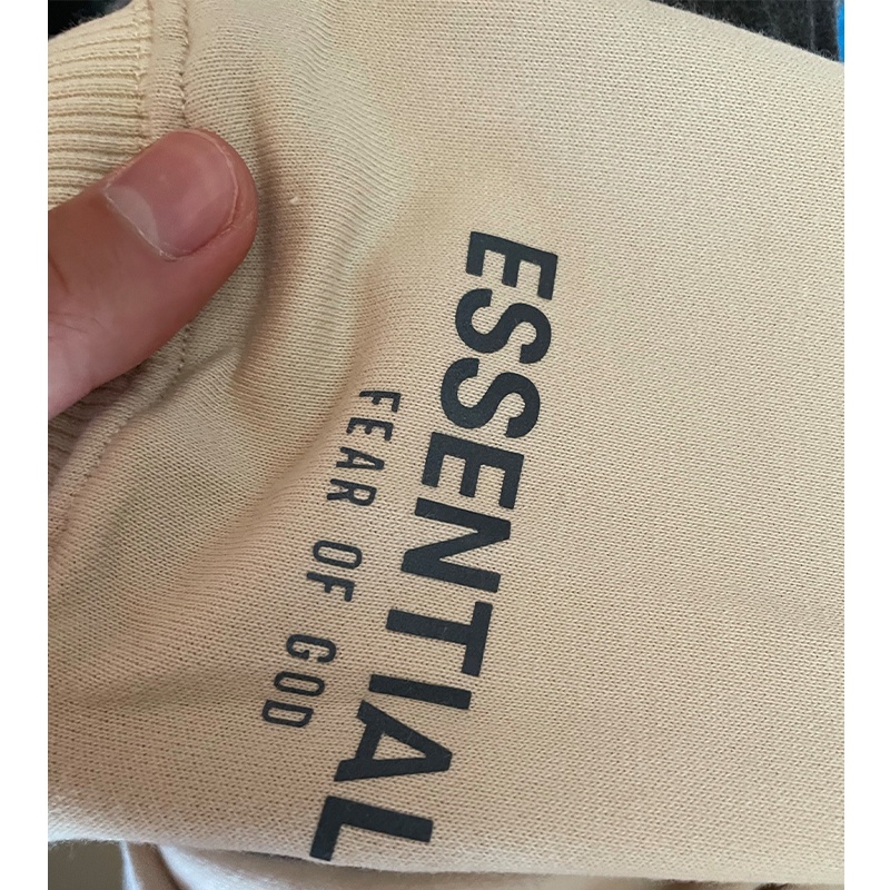 Áo sweater áo nỉ essentials form rộng chất nỉ bông dày