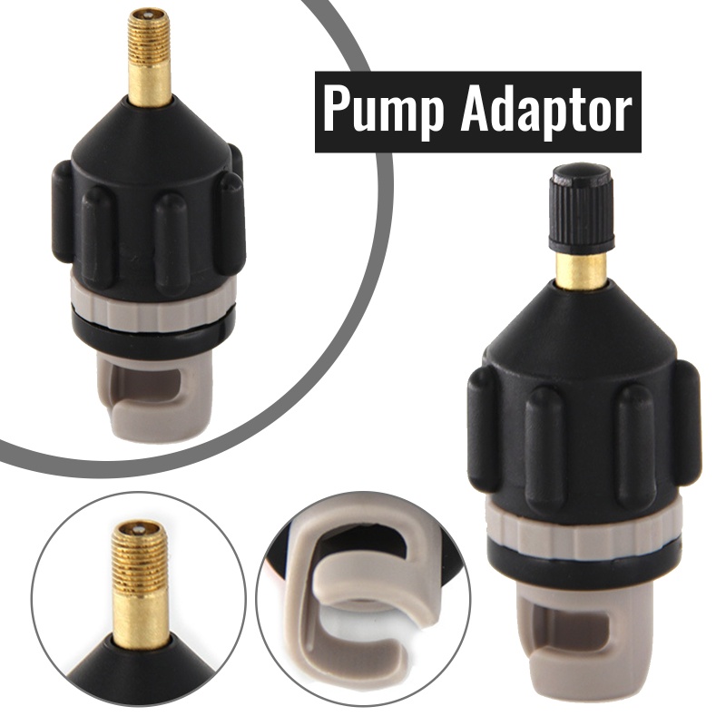 Bơm Hơi Đứng Chuyển Đổi Mái Chèo SUP - Kết Nối Đầu Bơm