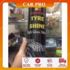 Bình xịt bóng lốp Hot Tire - Tyre Shine - CAR PRO