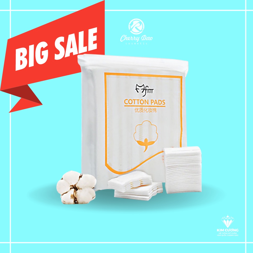 Bông tẩy trang 3 lớp Cotton Pads , túi 222 miếng giá rẻ | BigBuy360 - bigbuy360.vn