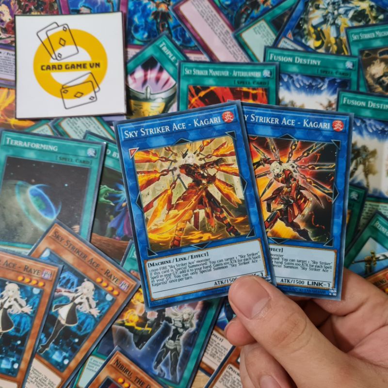 Bài YuGiOh - Bộ 54 lá bài Sky Striker - Sky Striker Deck - Card Game VN