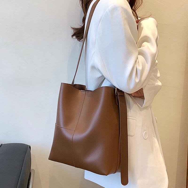 IELGY Túi Đeo Vai Thời Trang retro Cao Cấp Dễ Phối Đồ Cho Nữ