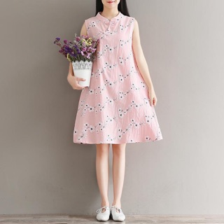 Đầm hoa nổi 320