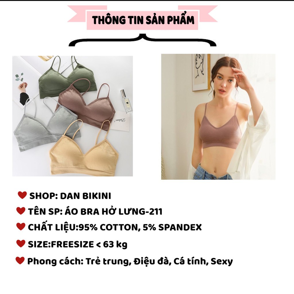 Áo Lót Nữ ❤️FREESHIP❤️ Áo Lót Không Gọng Nâng Ngực - Áo Bra nâng vòng một gợi cảm co giãn mẫu 211