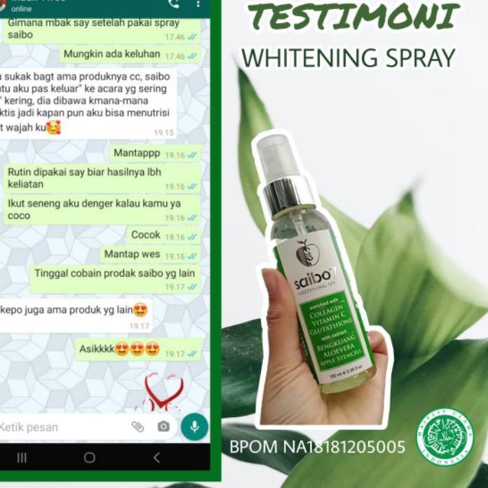 Nâng cấp! Xịt làm trắng da Saibo7 60ml | BigBuy360 - bigbuy360.vn