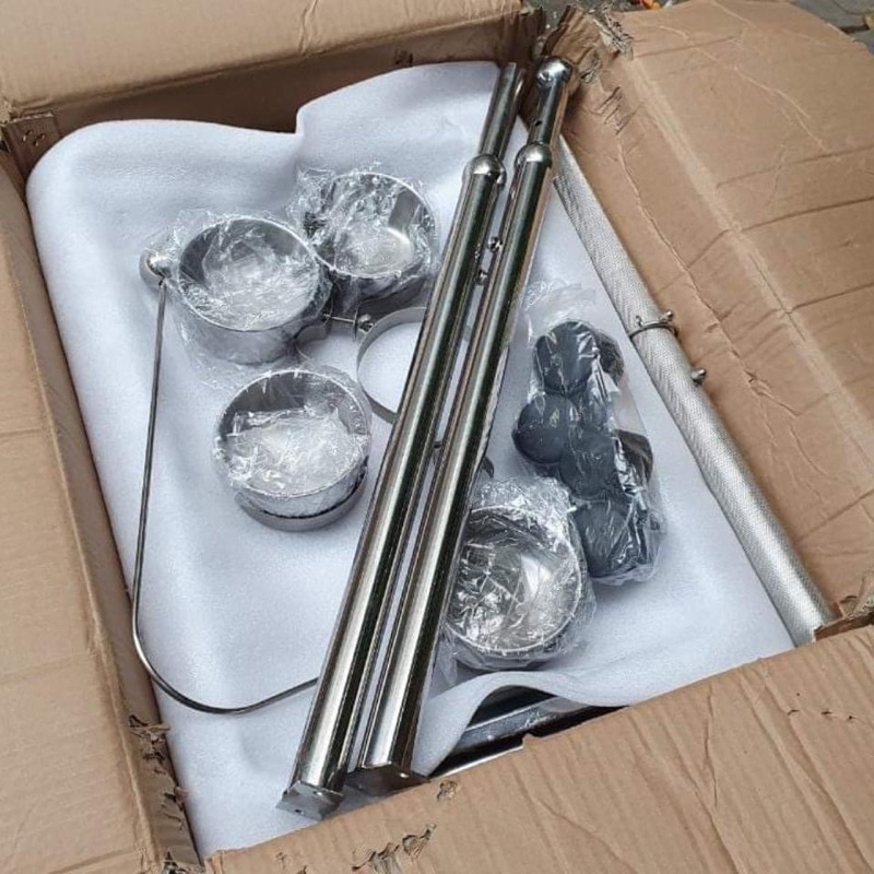 Cầu đứng inox dành cho vẹt