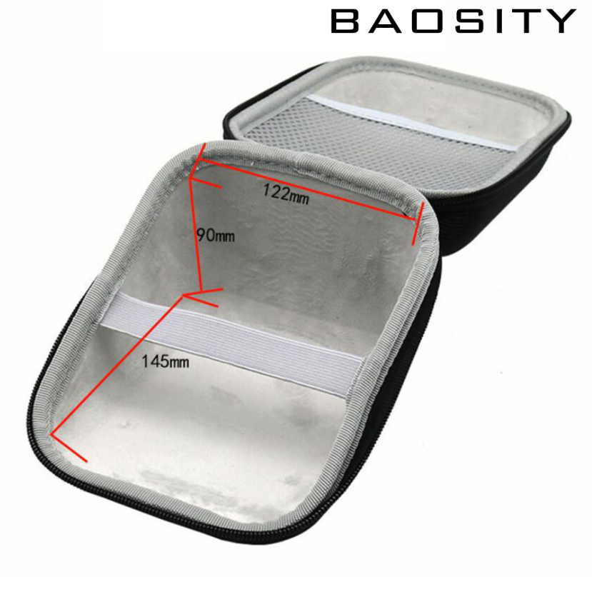 [BAOSITY]Hard Case Carrying Storage Bag Fit for Omron Upper Arm Blood Pressure Monitor