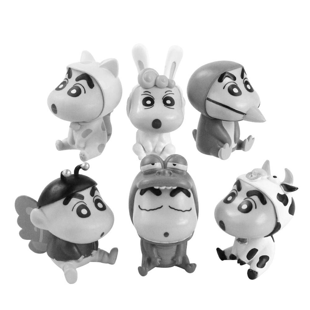 Epoch Bộ 6 Mô Hình Shin-Chan Bướm Xinh Xắn
