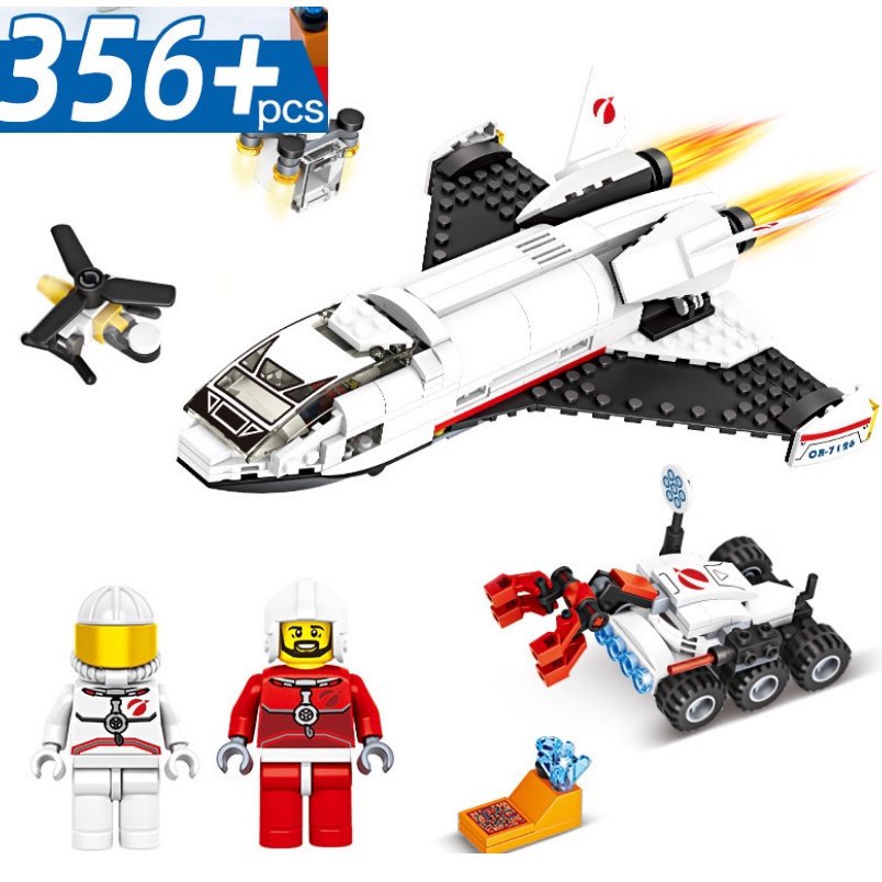 Bộ lắp ghép Lego mô hình Tàu con thoi thám hiểm sao Hỏa 356 chi tiết No.7126