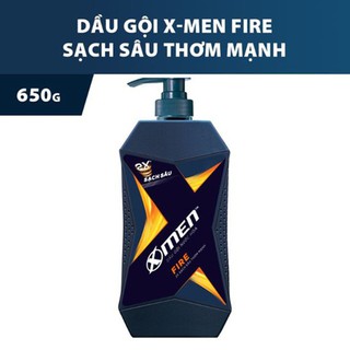 Dầu gội Xmen nước hoa 650g hương Fire