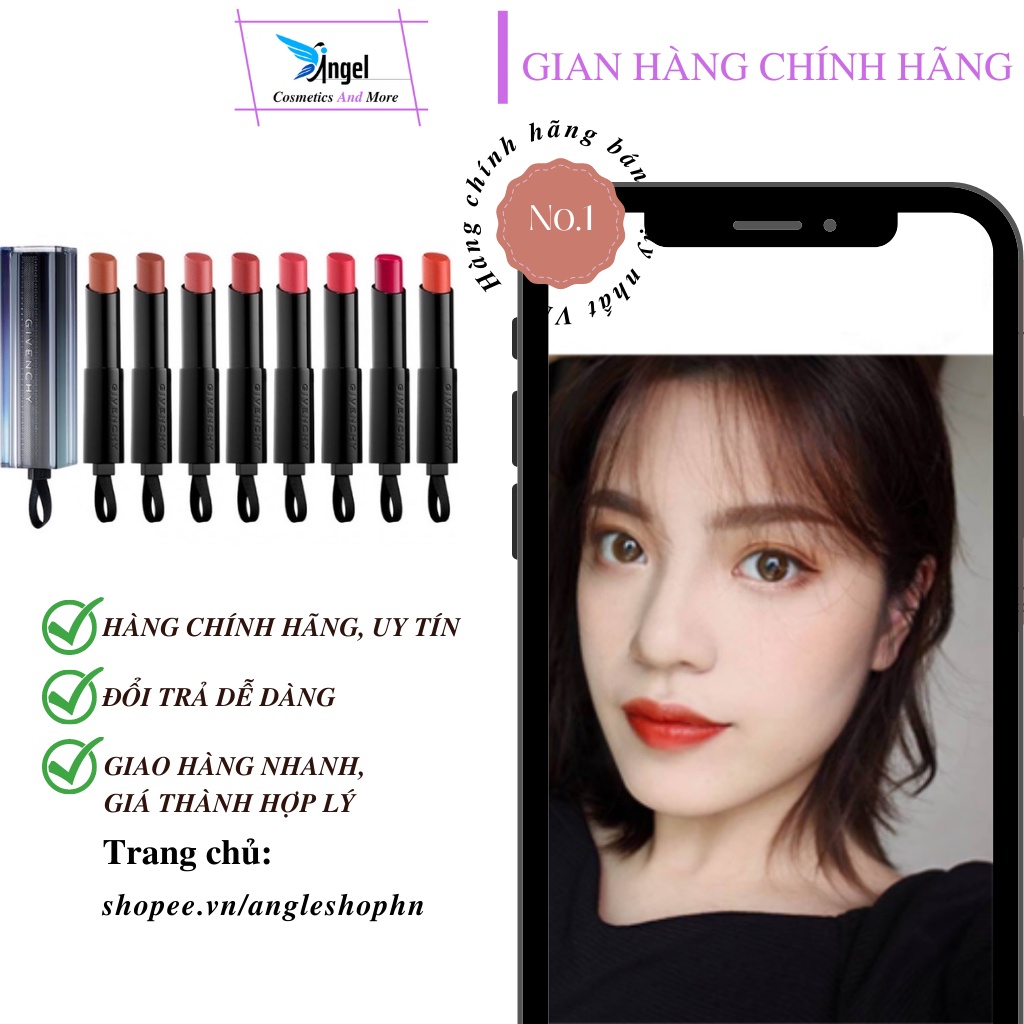 Son Minisize Givenchy Rouge Interdit Lipstick 1.5g Màu 25 Đỏ Sen Đậm  Siêu Hot 2022