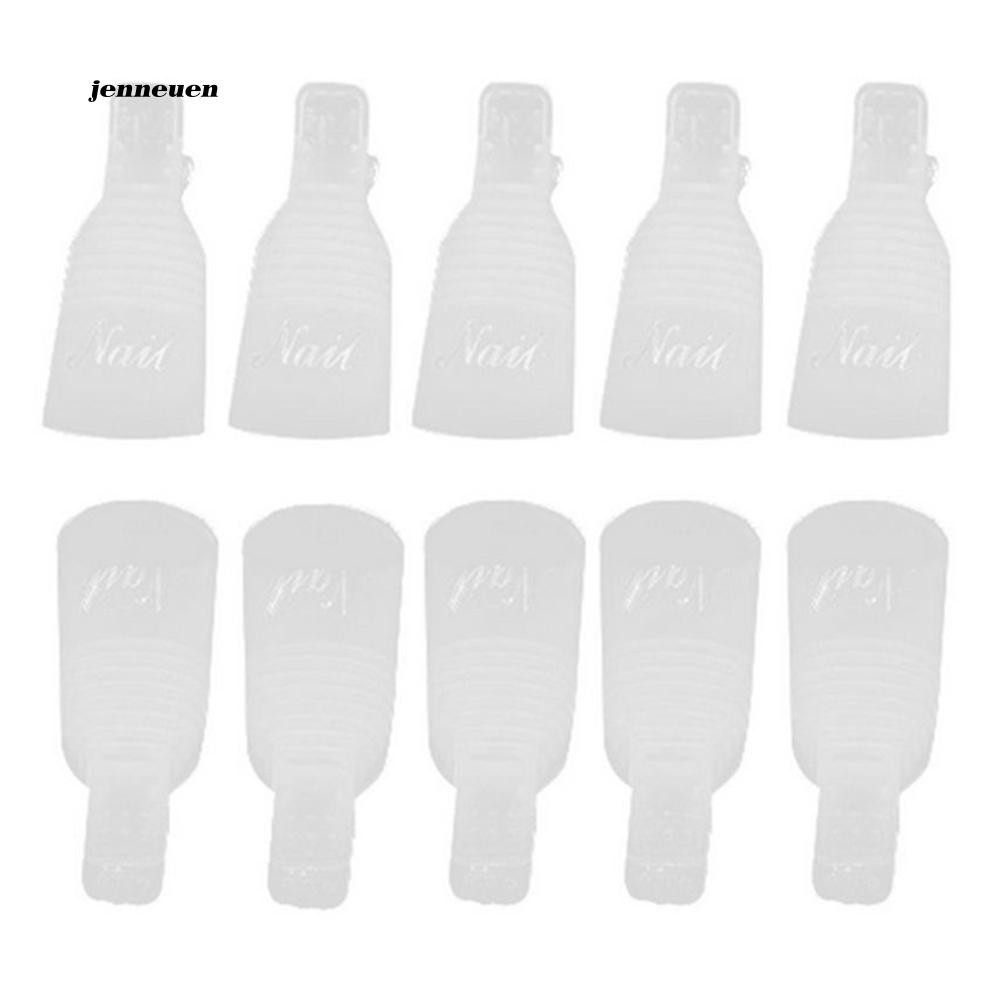 [Hàng mới về] Set 10 kẹp đầu móng tay nghệ thuật làm móng chuyên dụng