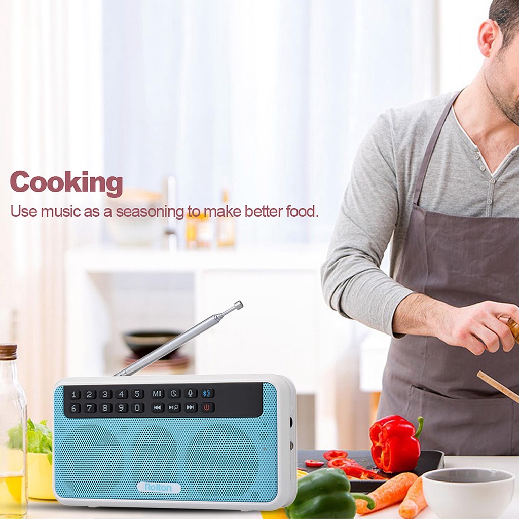 Loa bluetooth không dây E500 6W Hifi tích hợp đèn led + mic hỗ trợ thẻ nhớ tf