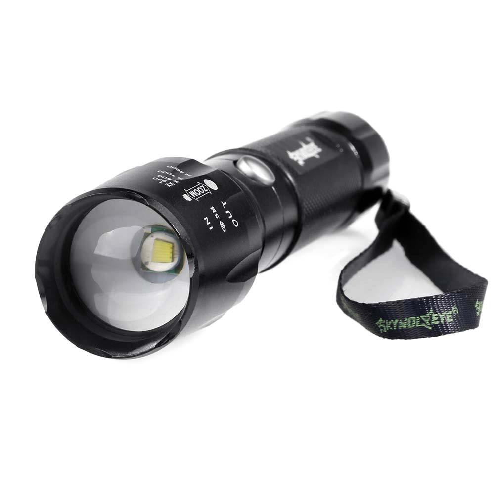 Đèn Pin LED cầm tay siêu sáng SKYWOLFEY 6000LM CREE T6