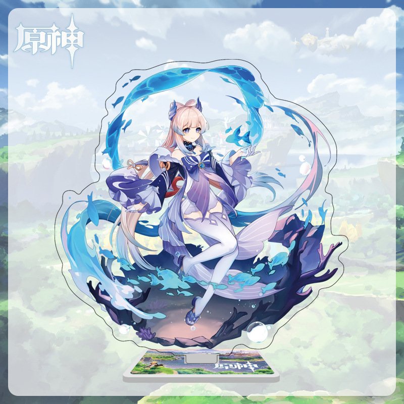 Standee nhân vật GENSHIN IMPACT ver CHIÊU THỨC game anime chibi mô hình mica acrylic trưng bày