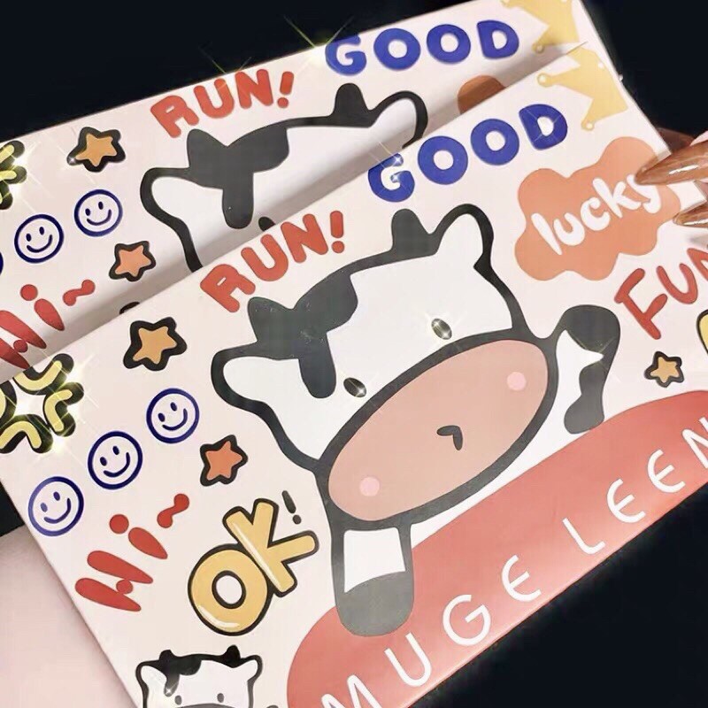 Bảng phấn mắt 18 ô bò sữa muge leen | BigBuy360 - bigbuy360.vn