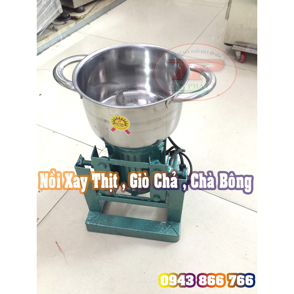 Nồi xay thịt, làm chà bông dạng lật đổ đường kính nồi 16cm motor 370W