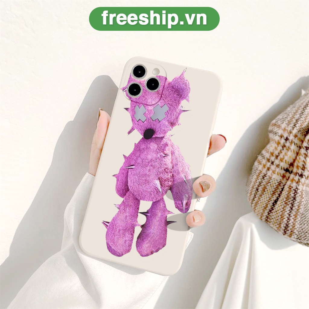 Ốp iphone Bear Blink viền vuông chống sốc bảo vệ camera ốp iphone 11pro/12pro/13pro/x/xr/xsmax/6/6s/7/8/se2020