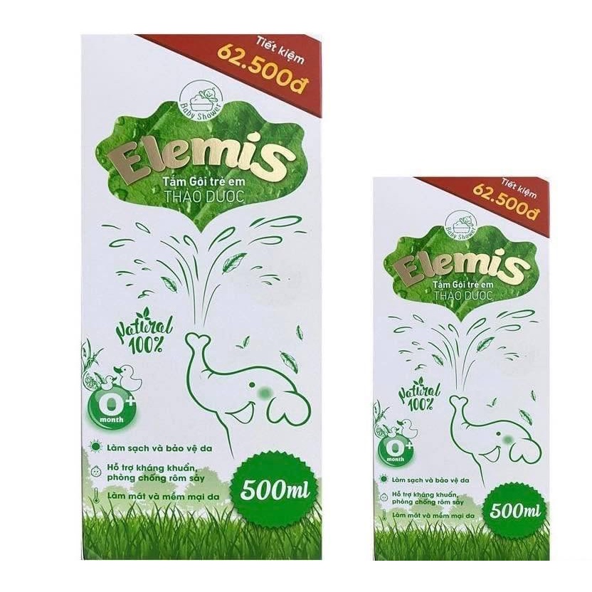 Sữa Tắm Thảo Dược Cho Bé Elemis 200ml/500ml