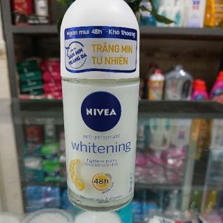 Lăn khử mùi NIVEA whitening 50ml