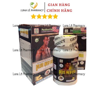 [Mã 88FMCGSALE1 giảm 10% đơn 250K] Plus Men USA Bổ Thận Tráng Dương Tăng Cường Sinh Lực Nam