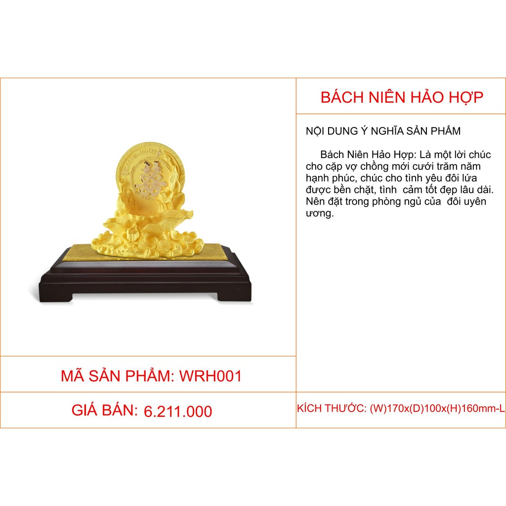 Quà tặng Kim Bảo Phúc DOJI - Bách Niên Hảo Hợp WRH001