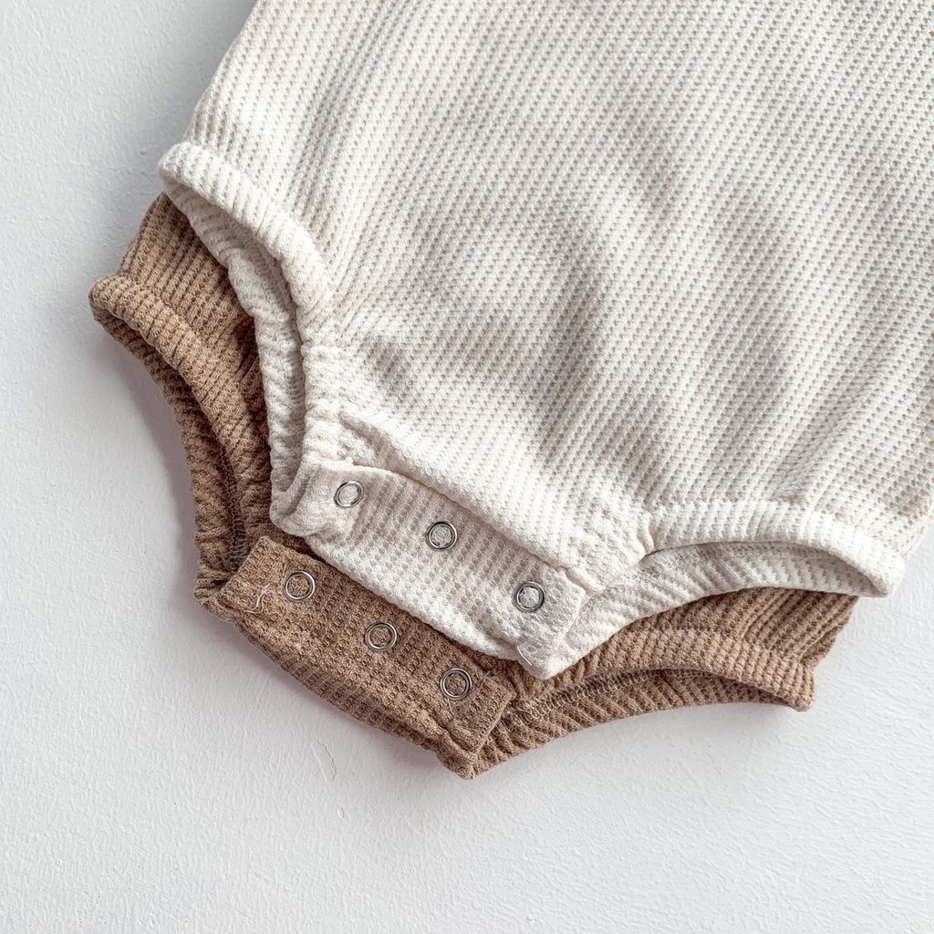 Bộ Áo Liền Quần Tay Ngắn Chất Liệu Cotton Thời Trang Mùa Hè Cho Bé