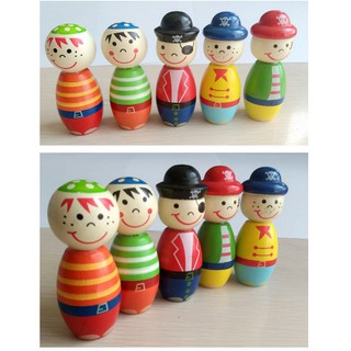 Đồ chơi Bowling gỗ vui nhộn cho bé